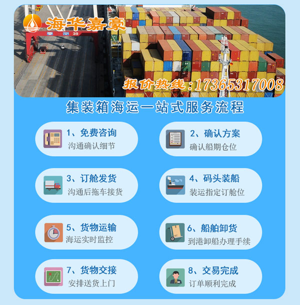 南通到深圳集裝箱海運(yùn)公司