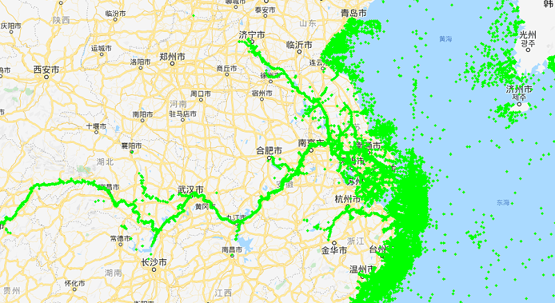 集裝箱船舶跟蹤